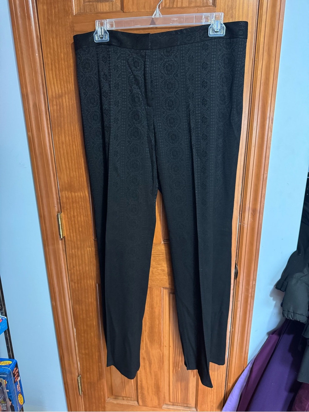 Black Dress Pants - Classic Straight Fit